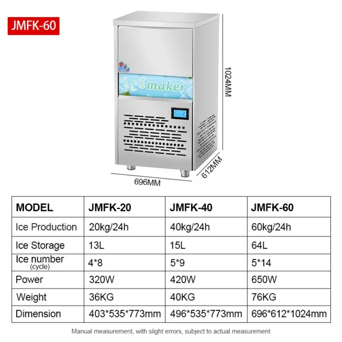 JMFK-60 cube ice maker