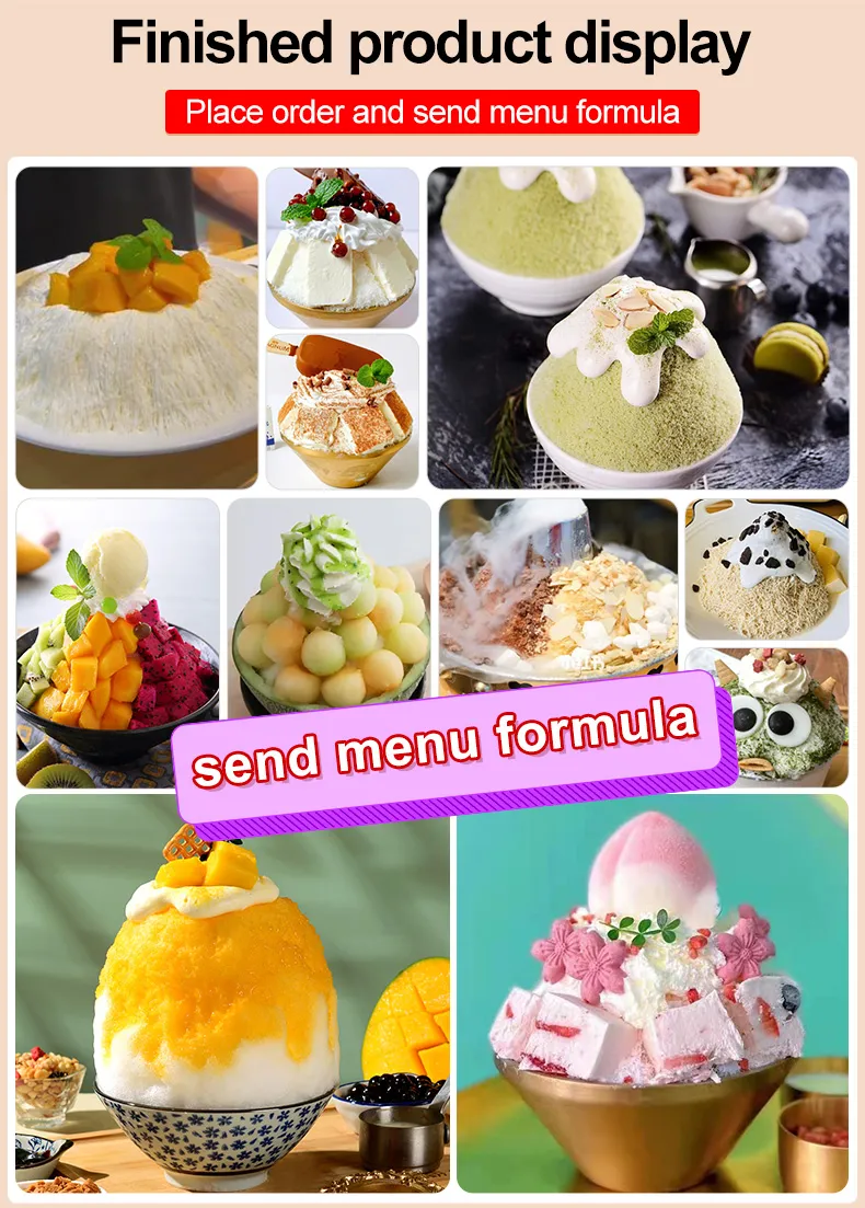 JuanMing JMXC80F bingsu machine