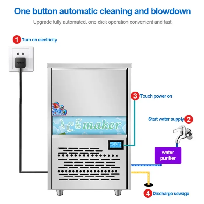juanming cube ice maker