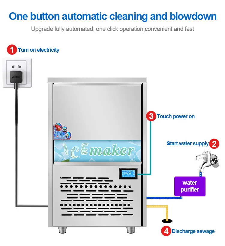 juanming cube ice maker