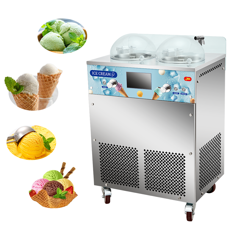 JMTYB19 Vertical Double-Head Italian Hard Ice Cream Machine